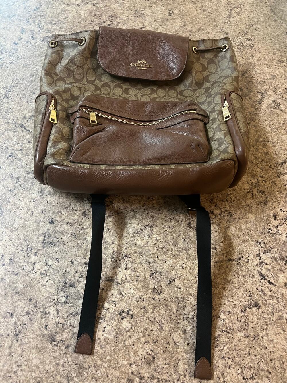 Coach Baby Backpack Diaper Bag
In Signature Canvas